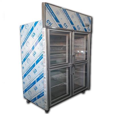 یخچال ایستاده چهار درب دو طرف نما