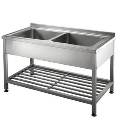 سینک 120 سانتی صنعتی دو لگنه